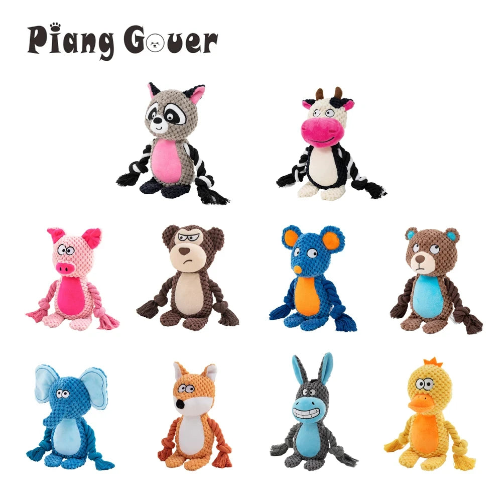 Animal Plush Dog Toy